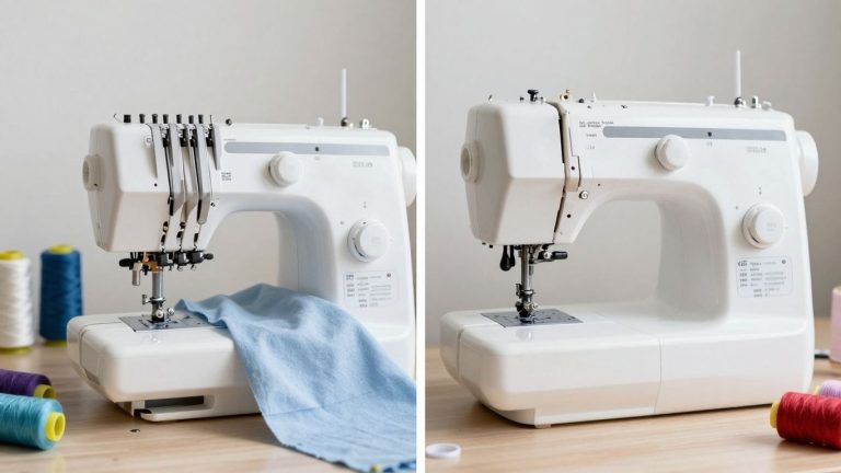 Serger vs Sewing Machine Explained Pros, Cons, and Uses