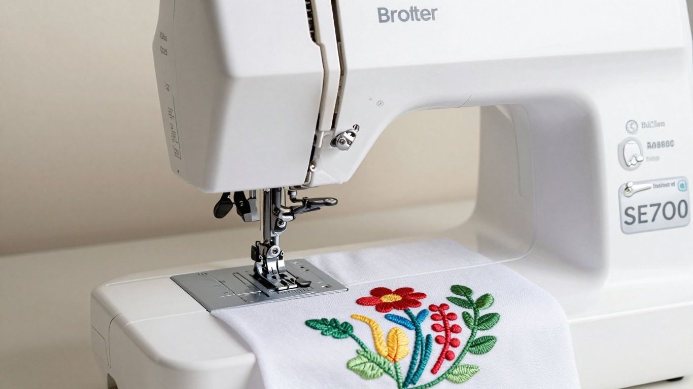 Brother SE700 Review Sewing & Embroidery Machine Features Explained