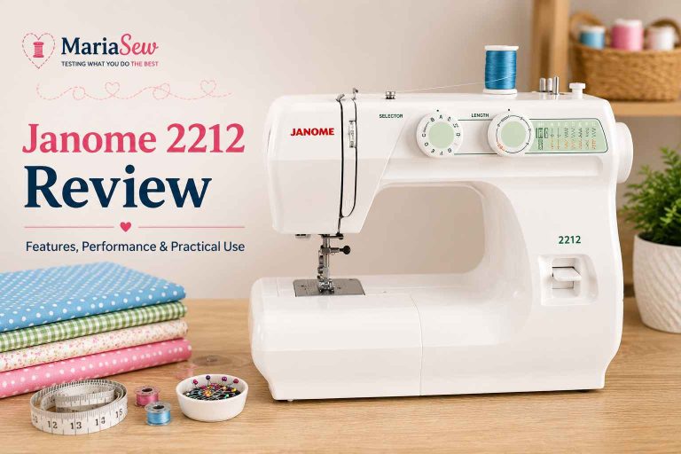 Janome 2212 Review 2026: I Tested It for 3 Weeks — Here Is the Honest Truth