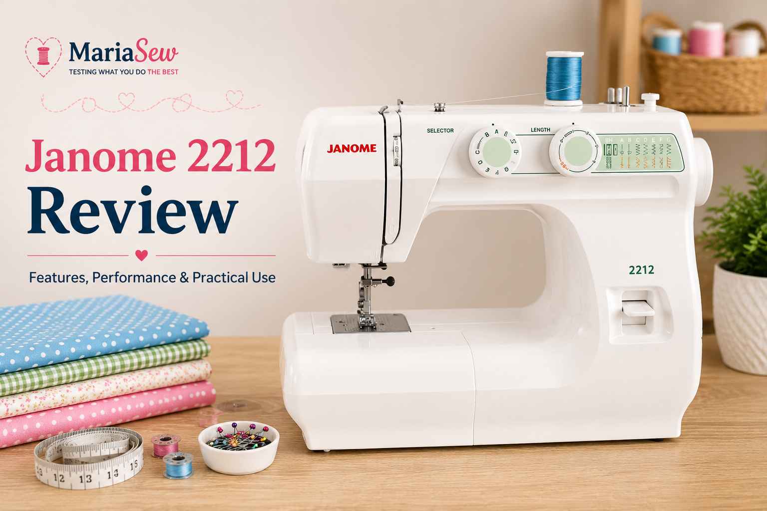 Janome 2212 review