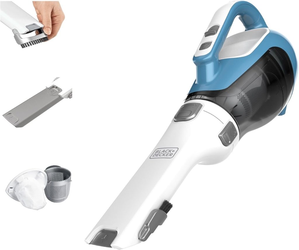1. BLACK+DECKER dustbuster AdvancedClean CHV1410L: Best Overall Handheld Car Vacuum