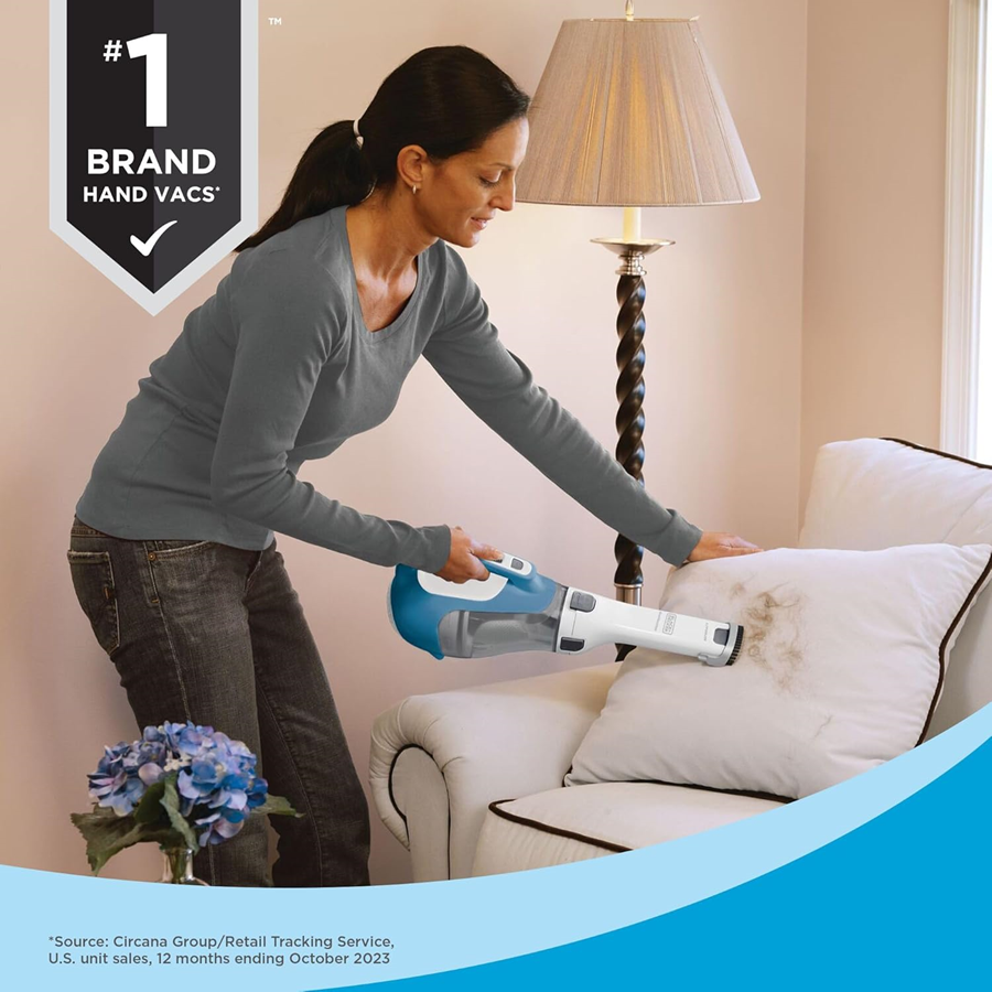 BLACK+DECKER dustbuster AdvancedClean CHV1410L — Best Handheld Vacuum for Spot Cleaning