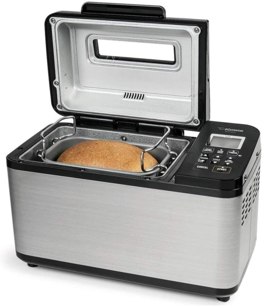 3. Zojirushi BB-PDC20BA Home Bakery Virtuoso Plus – Best Overall Premium Bread Machine