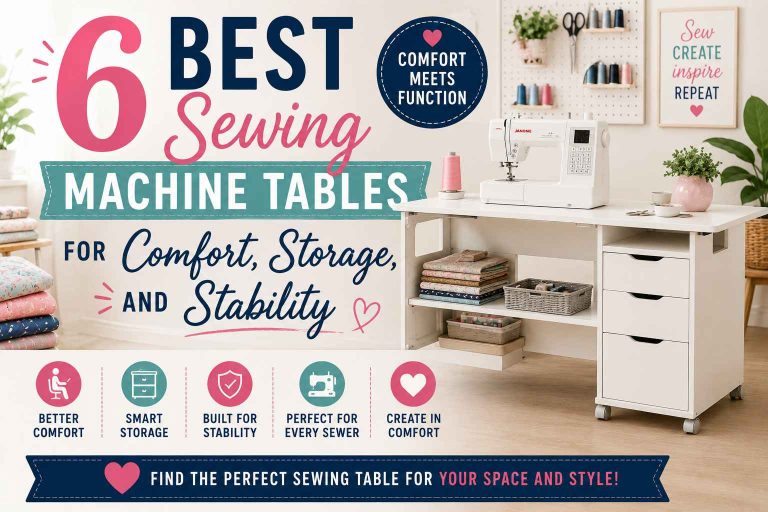 Best Sewing Machine Tables
