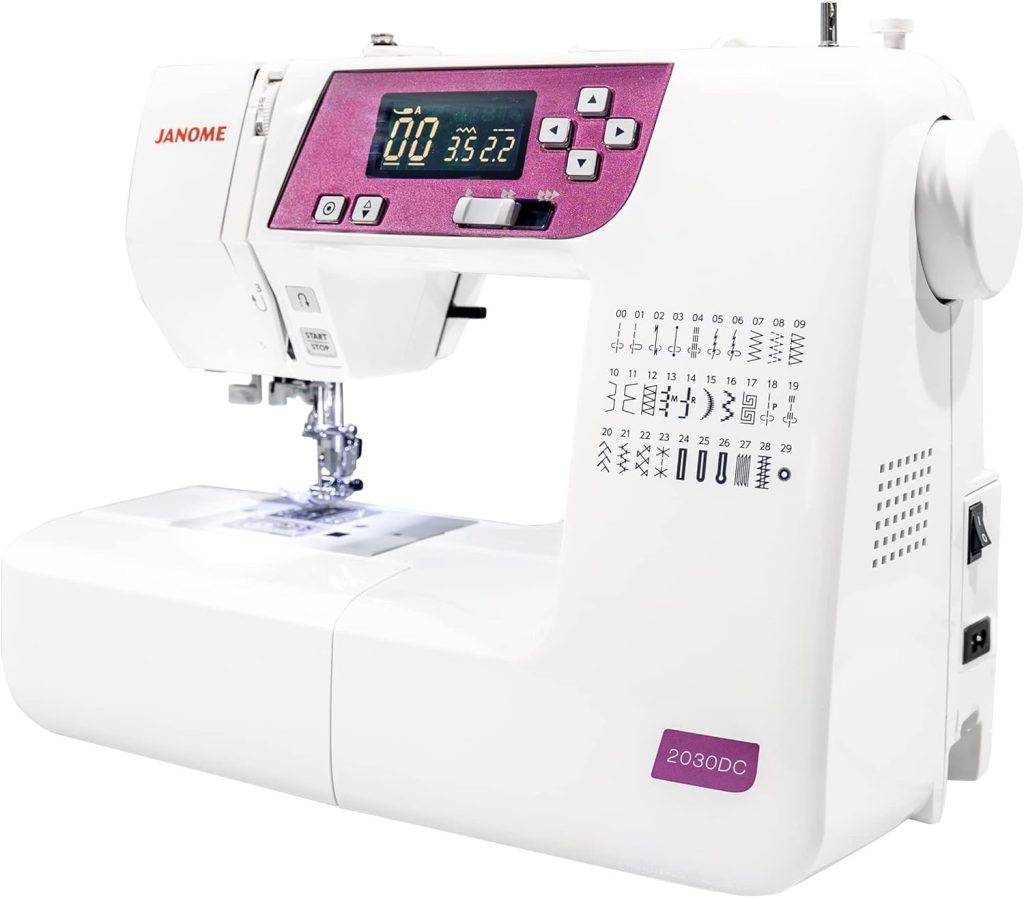 Best for Beginners: Janome 2030DC-G Computerized Sewing Machine