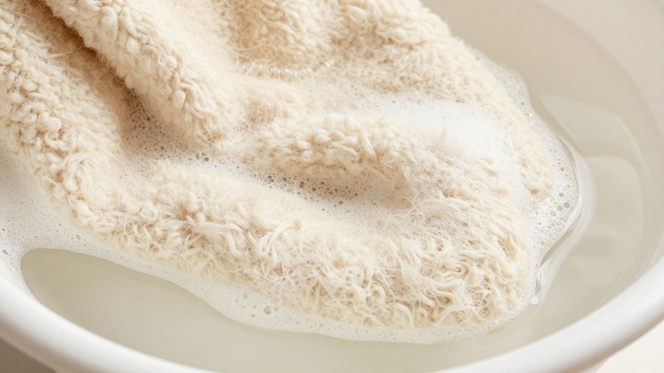 How to Wash a Wool Blanket at Home: Step by Step - Maria Sew