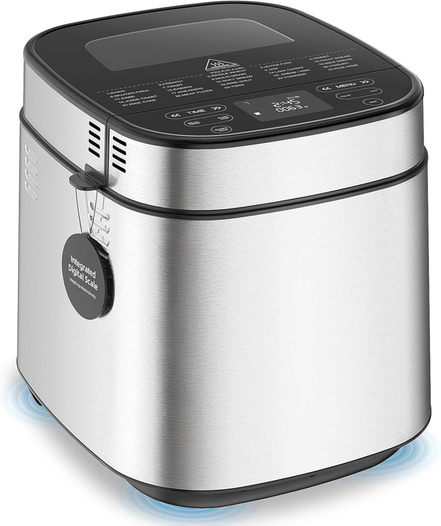 2.5LB Bread Maker with Built-in Electronic Scale