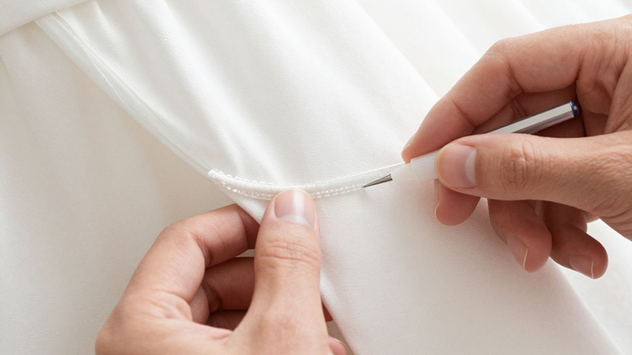 Hem a Dress with Fabric Glue