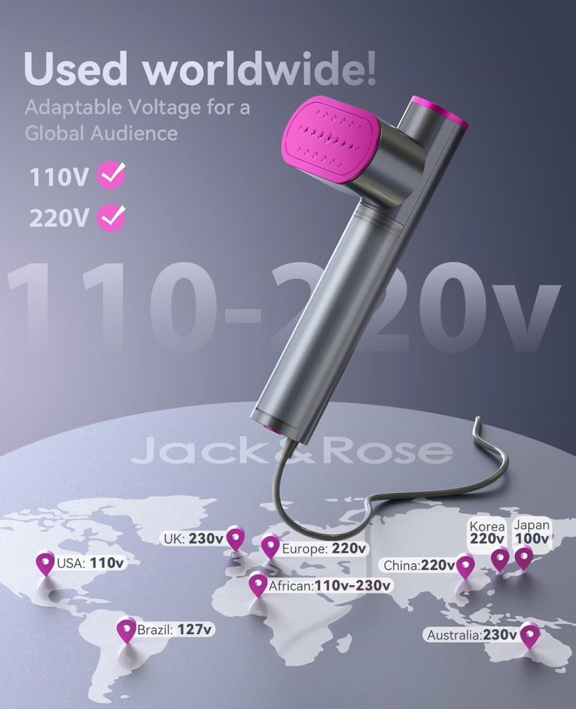 1. Jack & Rose Travel Steamer for Clothes — Best Compact Travel Pick