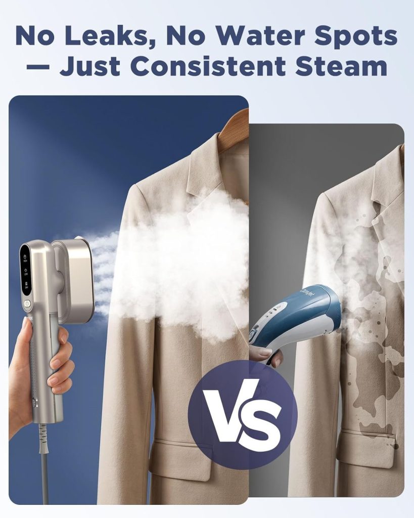 5. 100-240V 1200W Travel Steamer & Iron 2-in-1 — Best Global Voltage-Style Pick