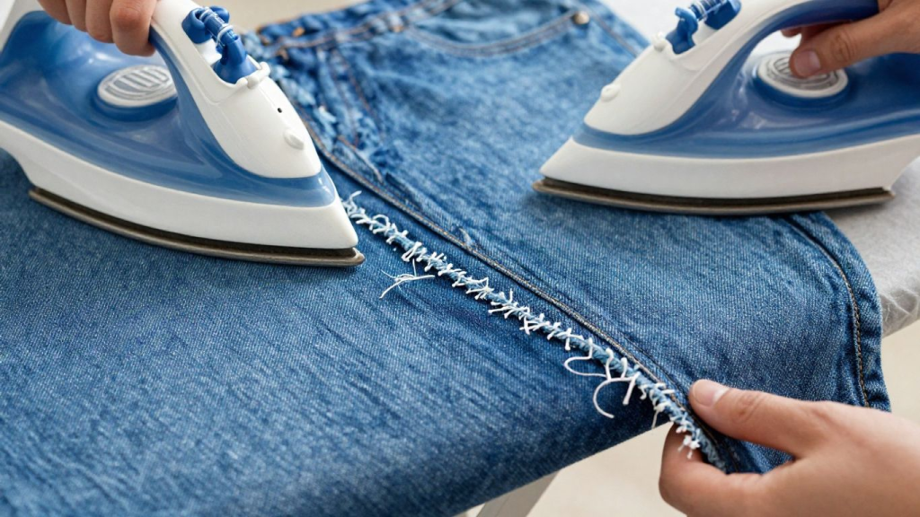 How to Sew Over Bulky Denim Seams