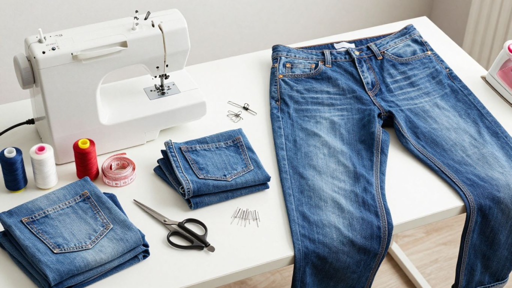 Why Hem Jeans at Home?