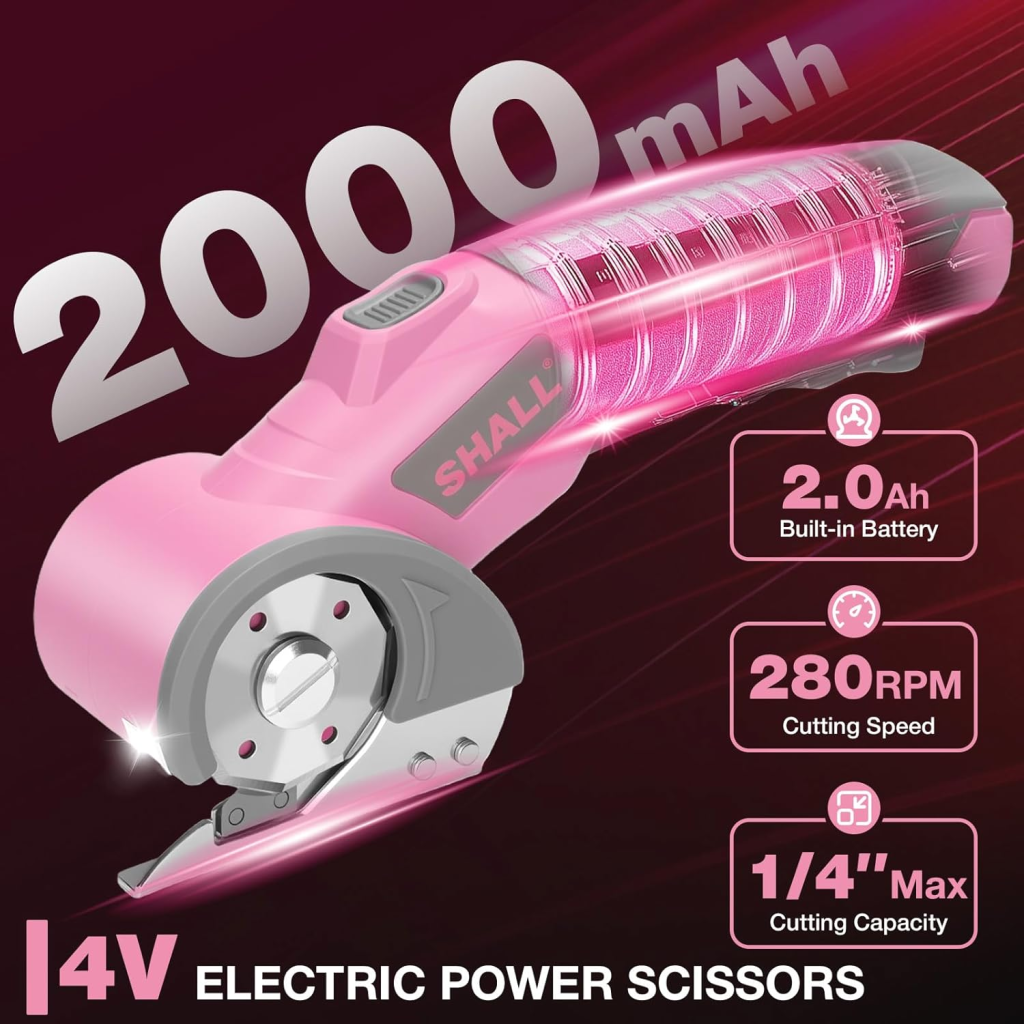 SHALL 4V Cordless Electric Scissors