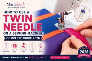 How to Use a Twin Needle on a Sewing Machine