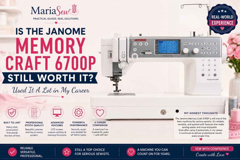 Janome Memory Craft 6700P Review
