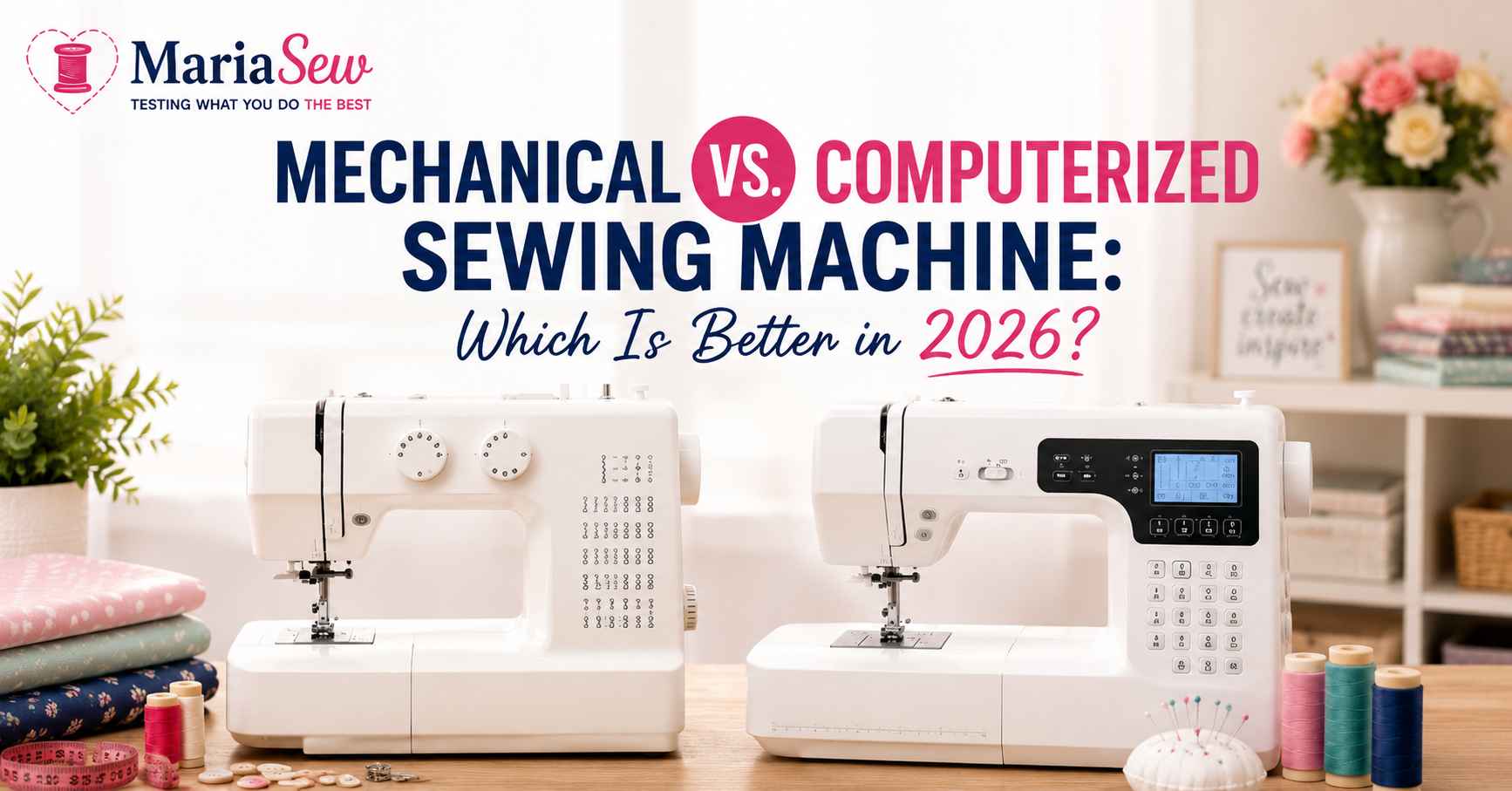 Mechanical vs. Computerized Sewing Machine