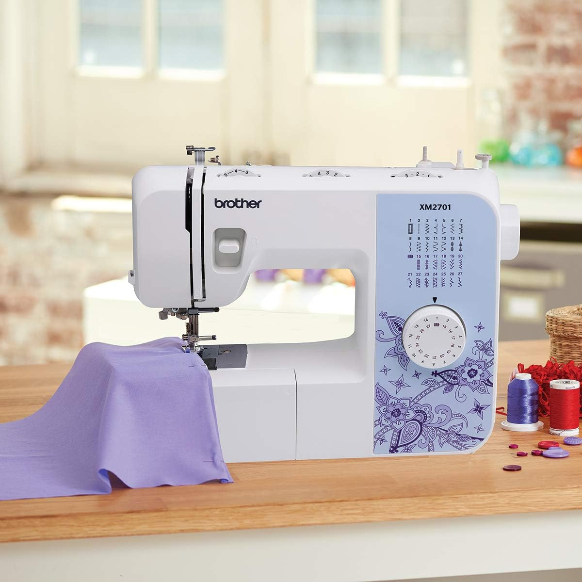 Brother XM2701 - Best Cheap Mechanical Sewing Machine for Beginners