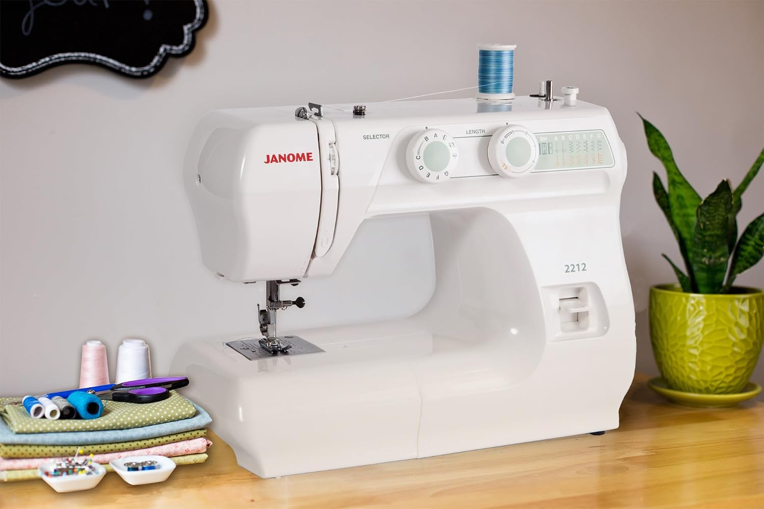 Janome 2212 - Best for Simple Mechanical Reliability
