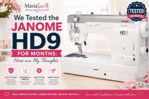 Janome Hd 9 Review
