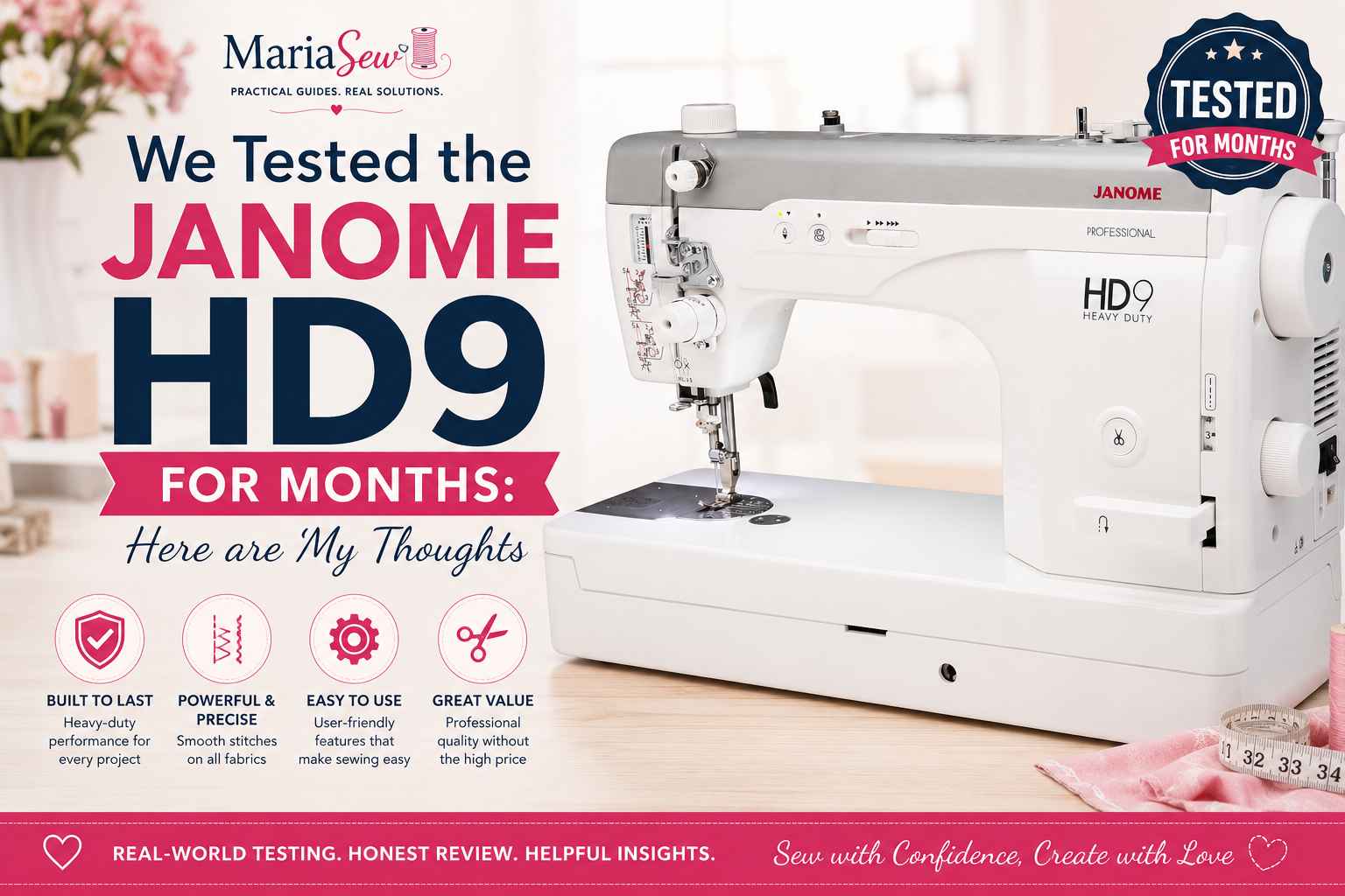 Janome Hd 9 Review