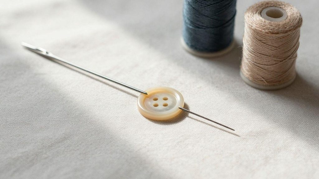 Why Learn to Sew a Button by Hand?